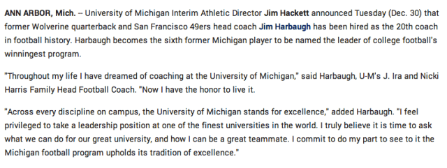Jim Harbaugh 